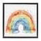 Stupell Industries Colored Rainbow Clouds Floating Frame, design by Creative Studio